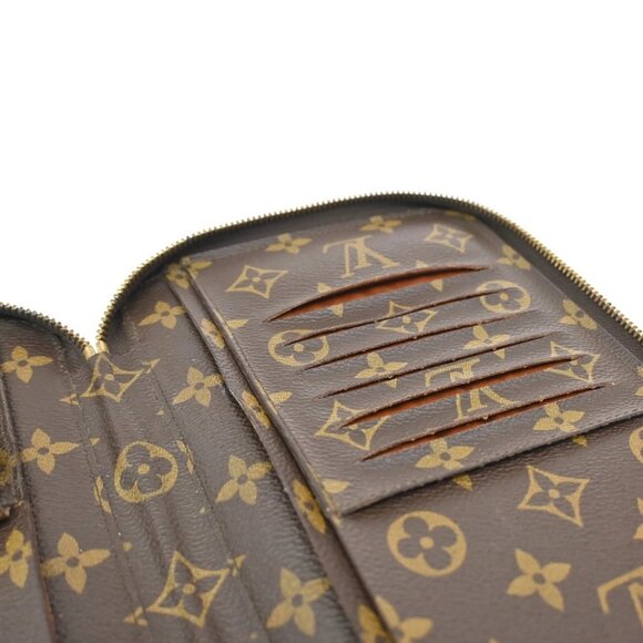LOUIS VUITTON Poche Escapade Bifold Wallet Monogram Leather BN - Picture 12 of 14